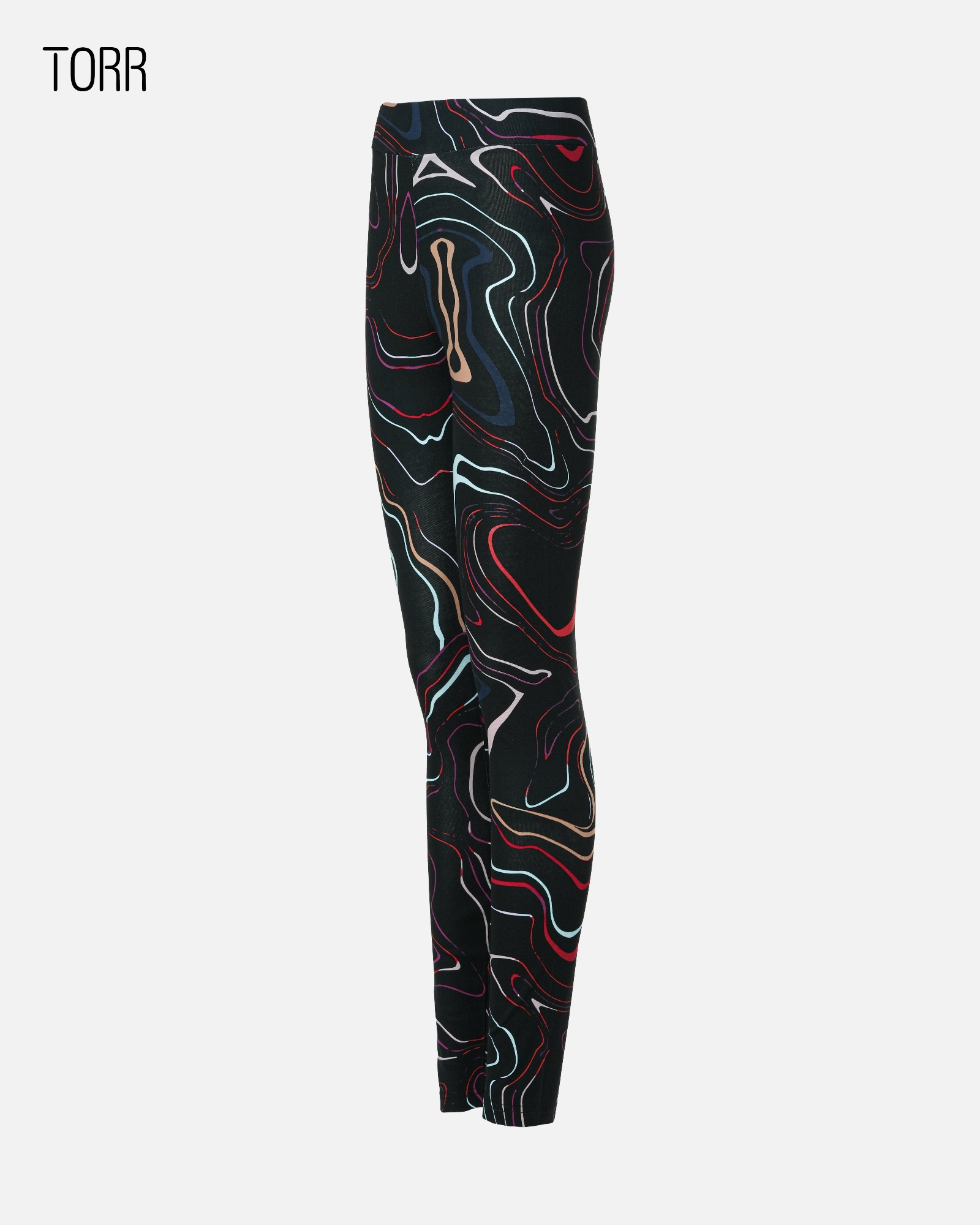 Picture of TORR BLACK MULTI AOP Women's Leggings