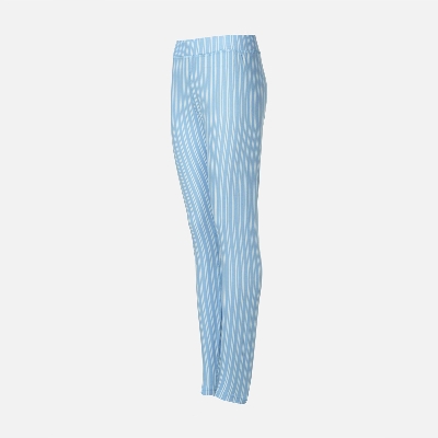 Picture of TORR Sky Blue Stripe Women's Leggings
