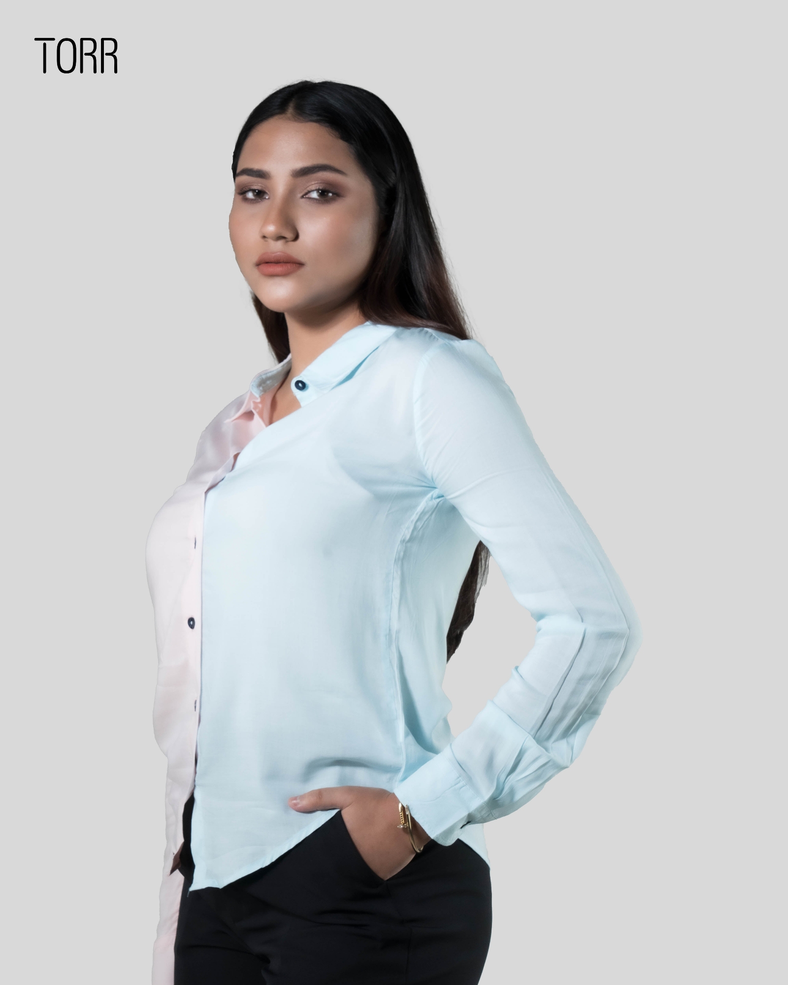 Picture of TORR SKYBLUE/PINK Women's Shirt