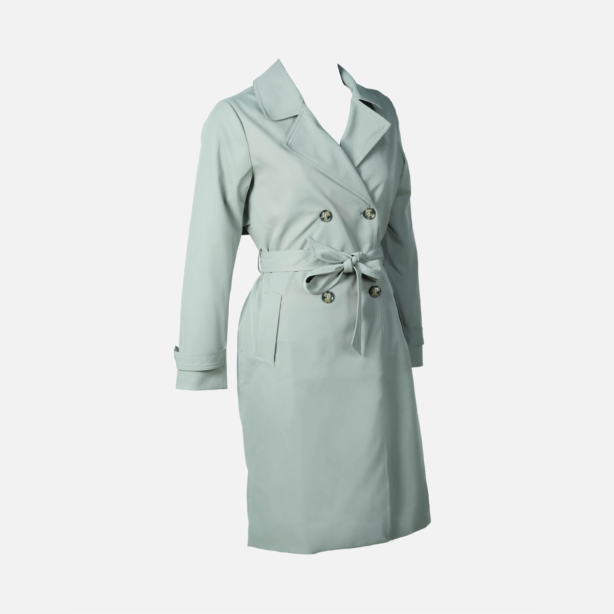 Picture of TORR Light Olive Women's Coat