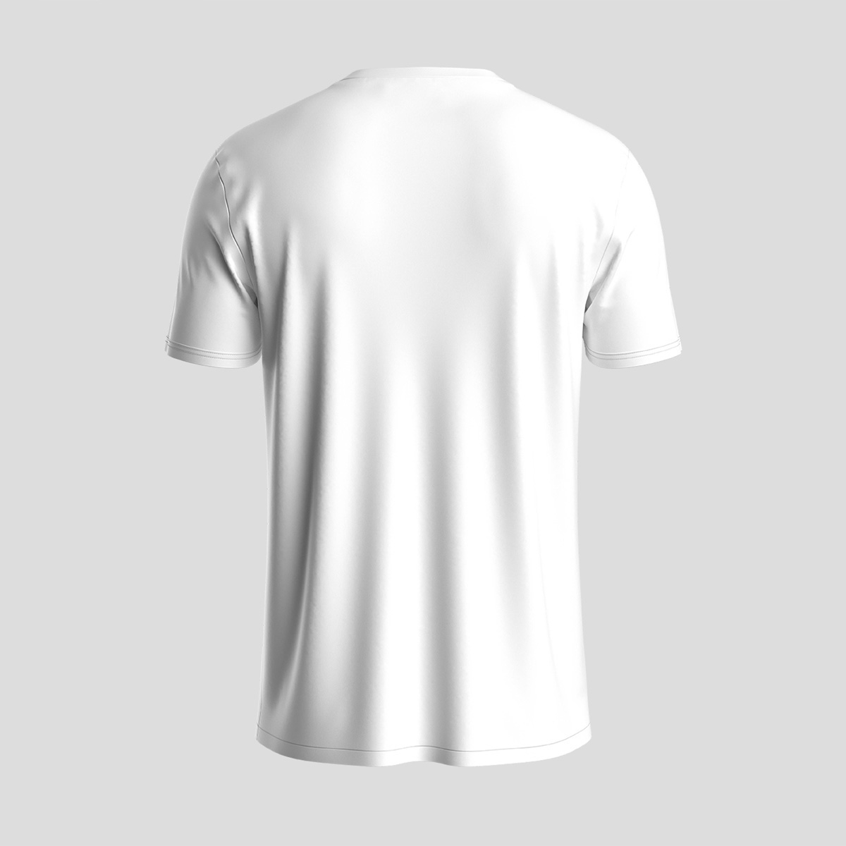 Picture of TORR White Men's Activewear T-shirt