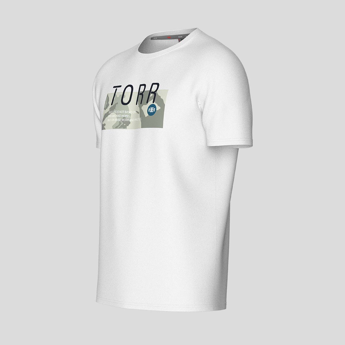 Picture of TORR White Men's T-Shirt