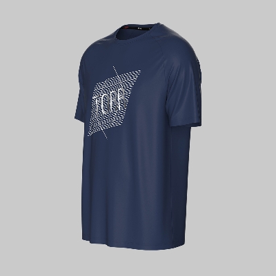 Picture of TORR Navy Men's Activewear T-shirt