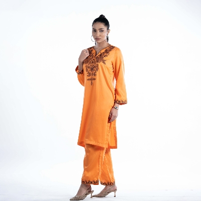 Picture of TORR Tangerine Ethnic Wear (02 Piece Kurti)