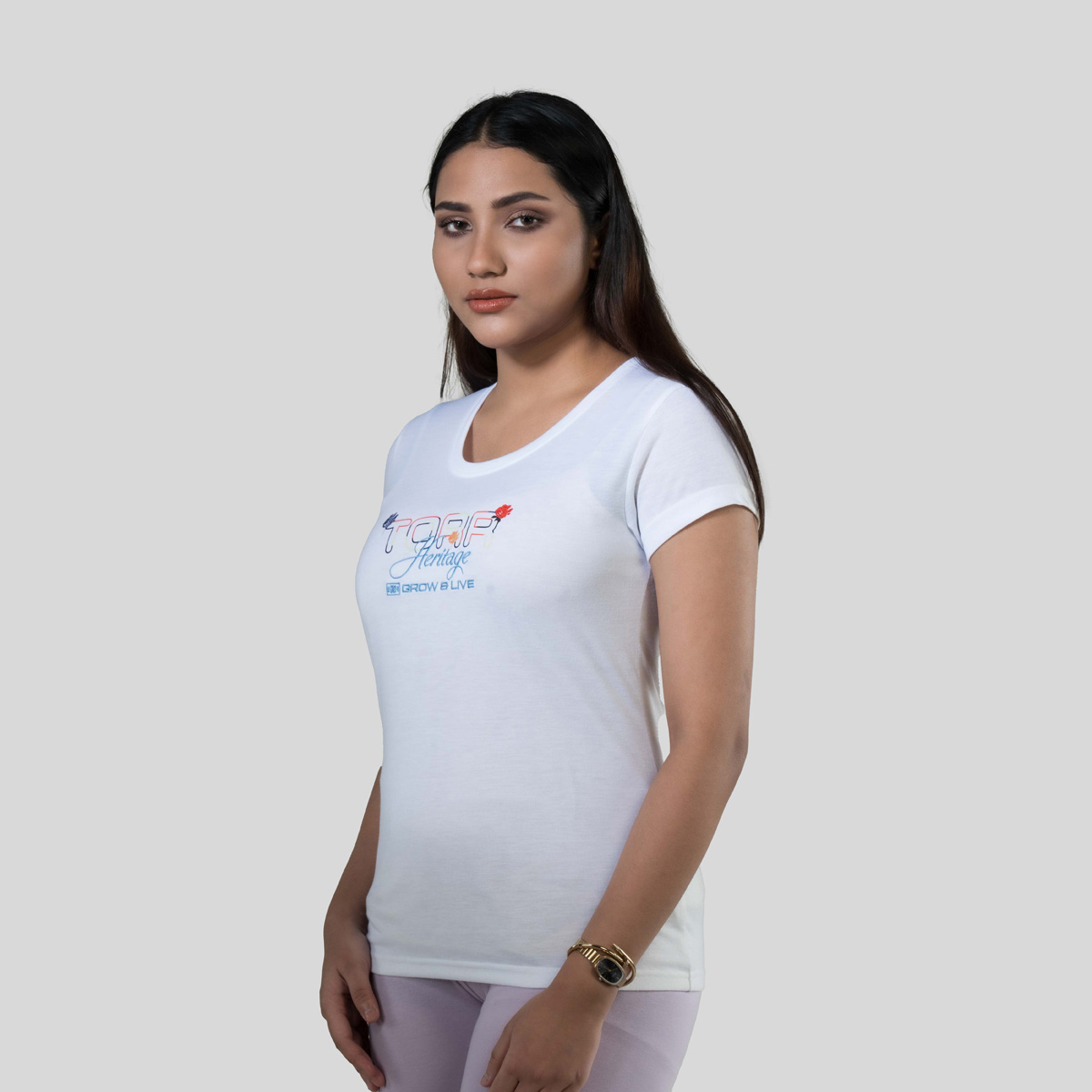 Picture of TORR White Women's T-shirt