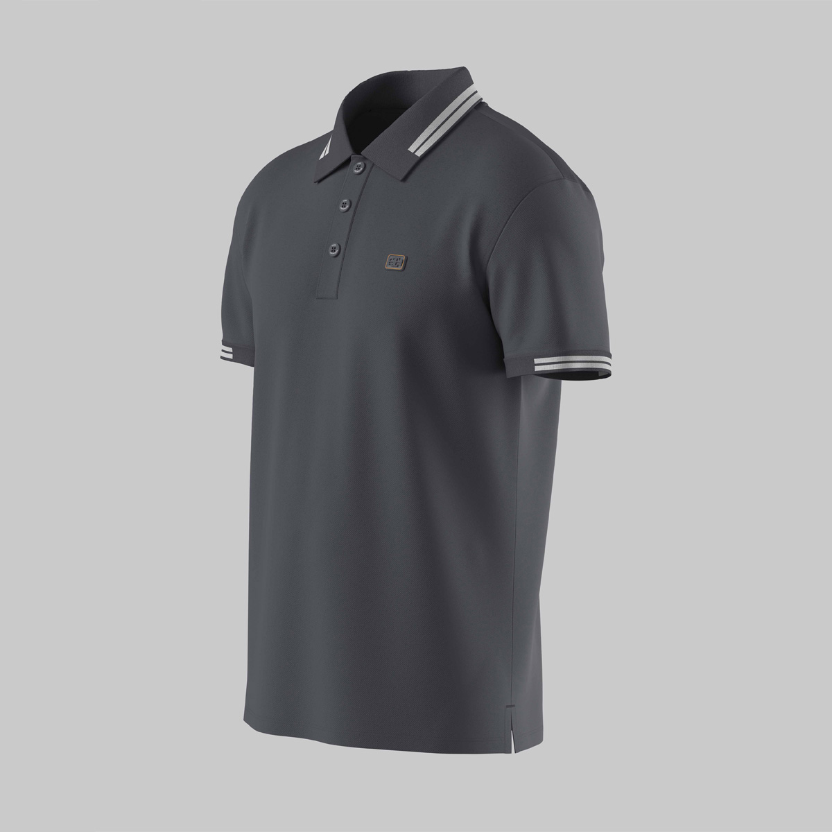 Picture of TORR Dark Grey Performance Polo