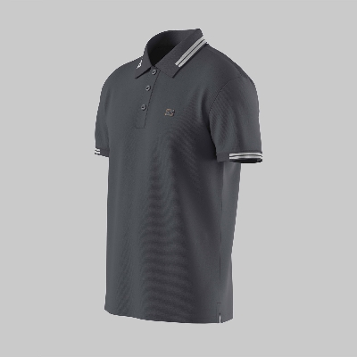 Picture of TORR Dark Grey Performance Polo