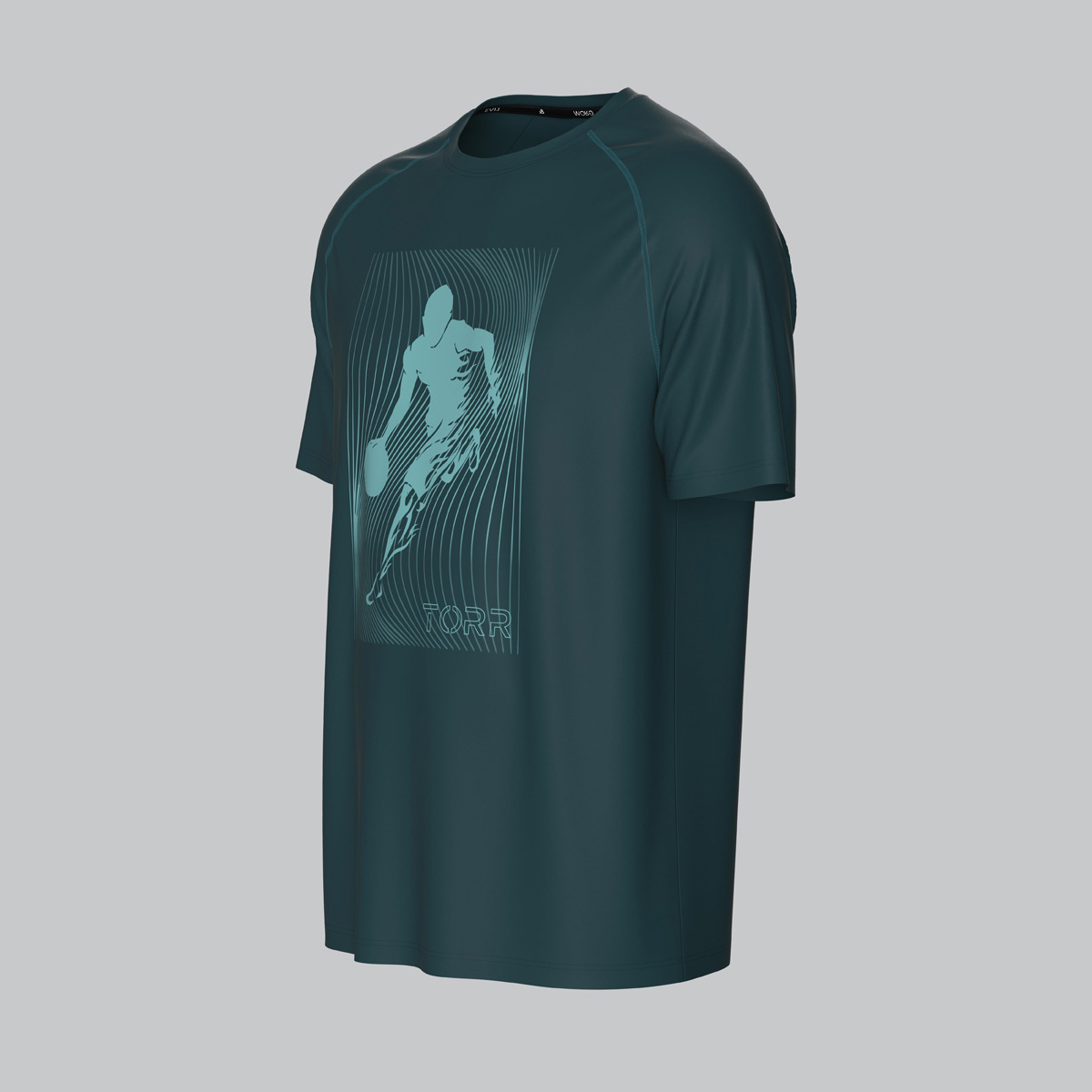 Picture of TORR Dark Sea Men's Activewear T-shirt