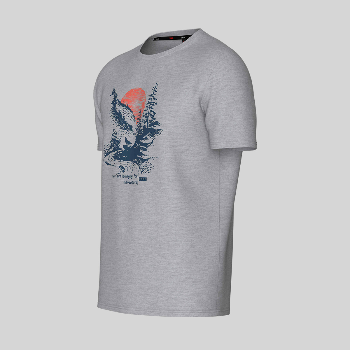 Picture of TORR Grey Men's  T-shirt