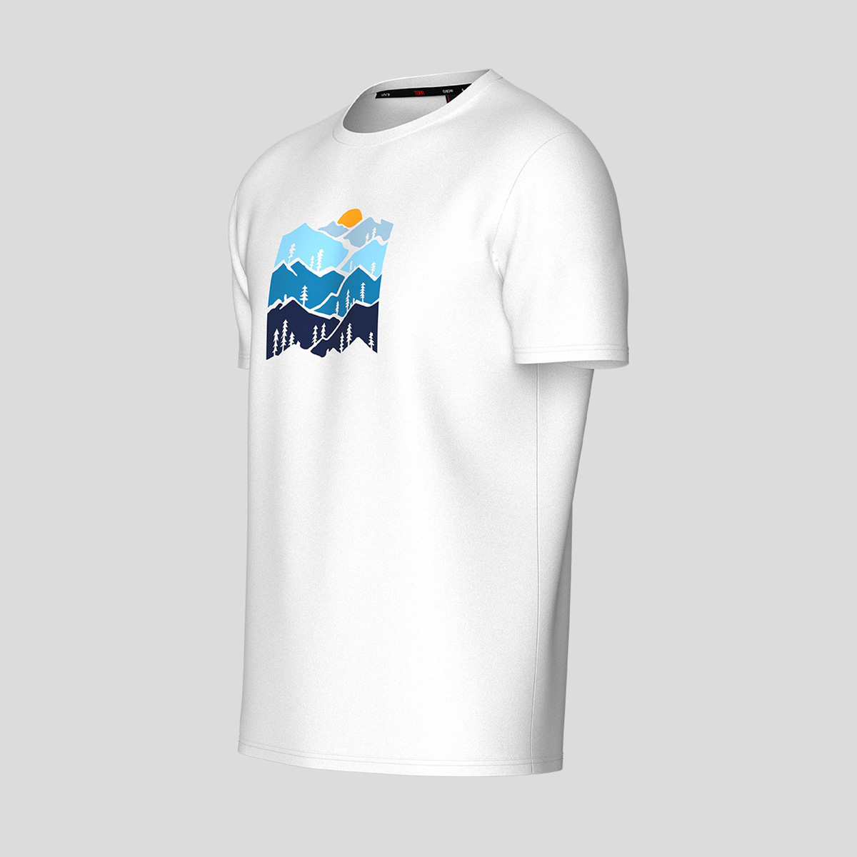 Picture of TORR White Men's  T-shirt