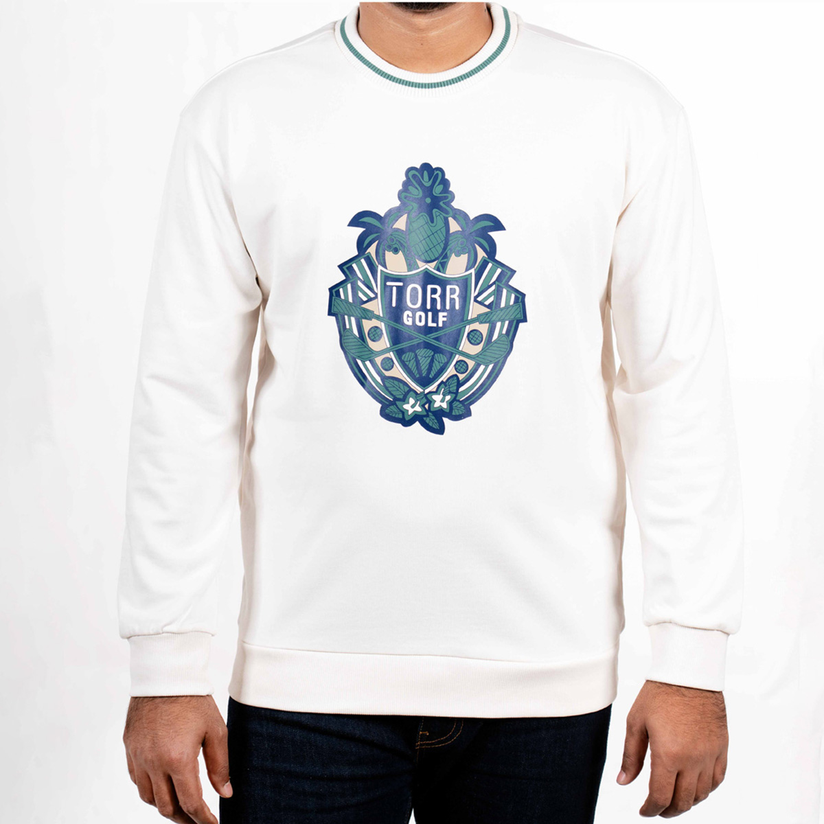 Picture of TORR Off White Sweatshirt