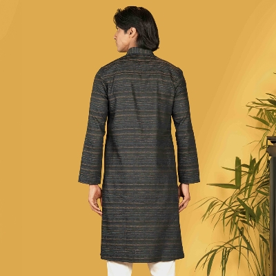 Picture of TORR Black Stripe Men's Panjabi
