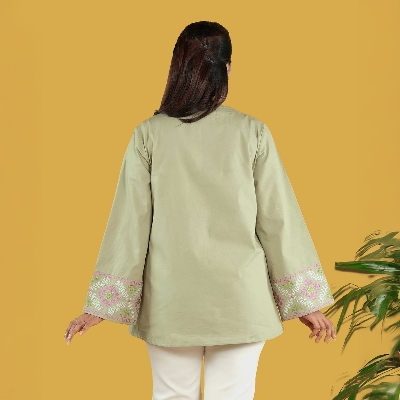 Picture of TORR Olive Women's Top