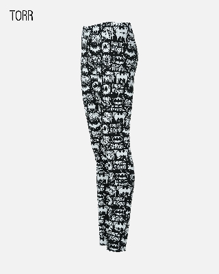 Picture of TORR BLACK/WHITE AOP Women's Leggings