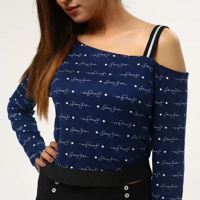 Picture of TORR Navy Blue Women's Top