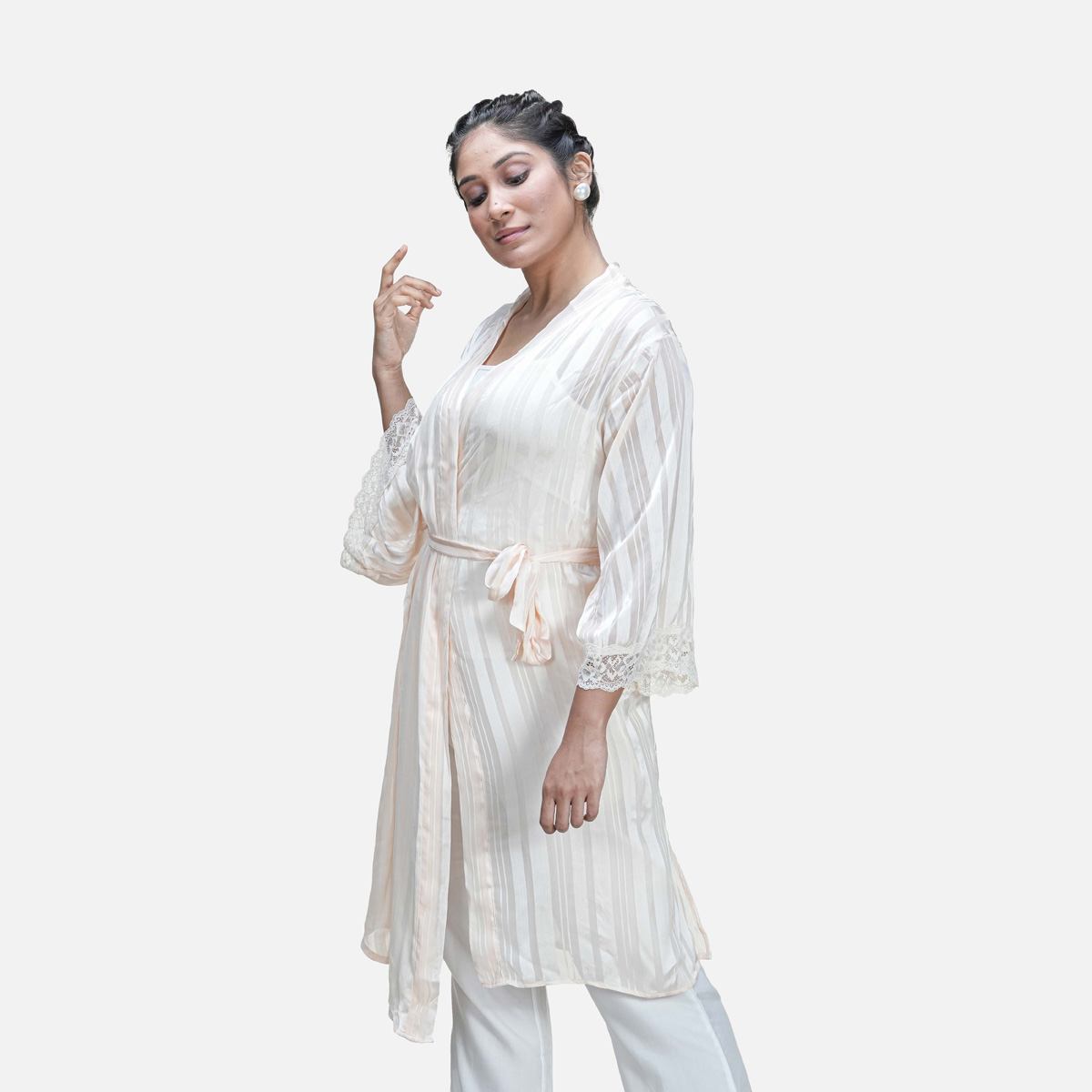 Picture of TORR Cream Women's Robes