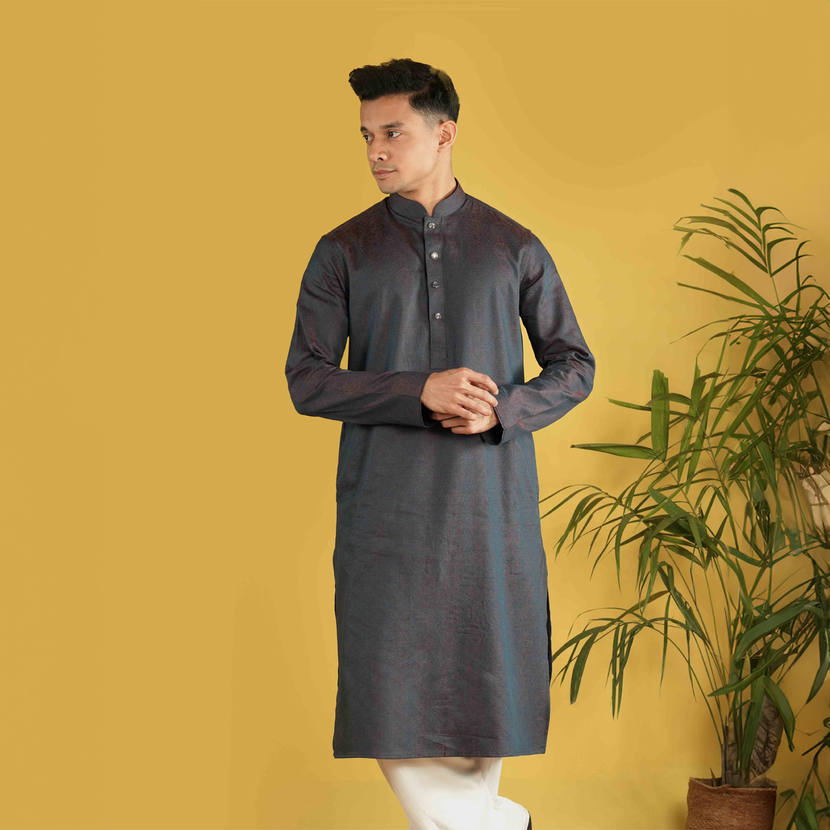 Picture of TORR Navy Men's Panjabi