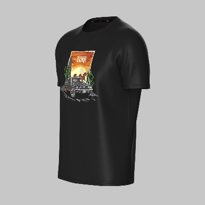 Picture of TORR Black Men's  T-shirt
