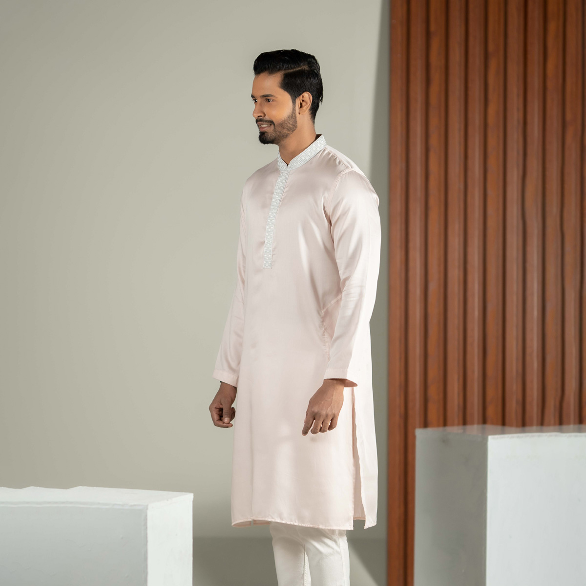 Picture of TORR Pink Men's Panjabi