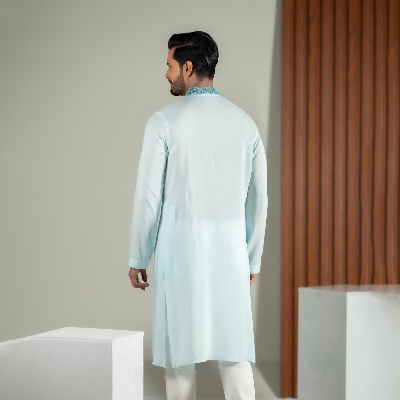 Picture of TORR Blue Glow Men's Panjabi