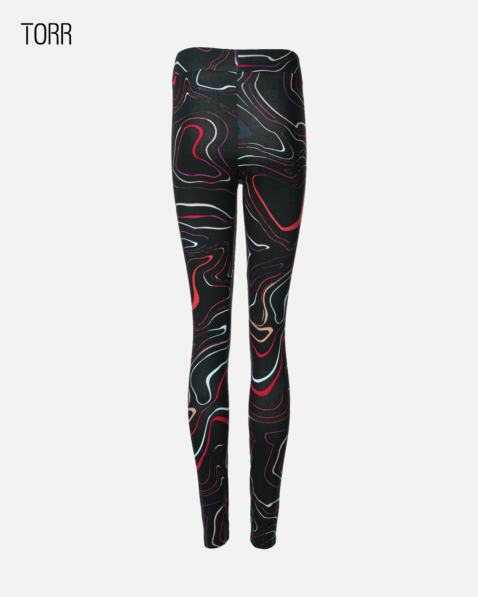 Picture of TORR BLACK MULTI AOP Women's Leggings