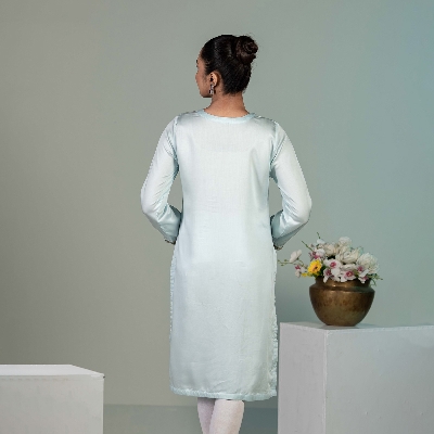 Picture of TORR Sky Blue Ethnic Wear (01 Piece Kurti)