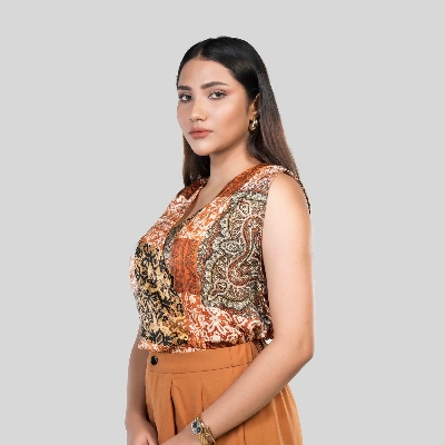 Picture of TORR MULTI AOP Women's Crop Top