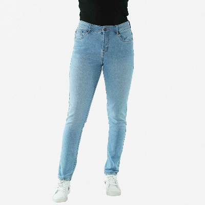 Picture of TORR Light Blue Women's Denim Pant