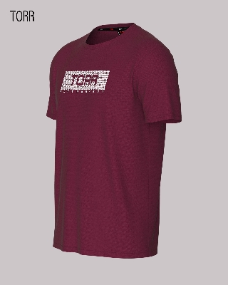 Picture of TORR Maroon Men's Activewear T-shirt