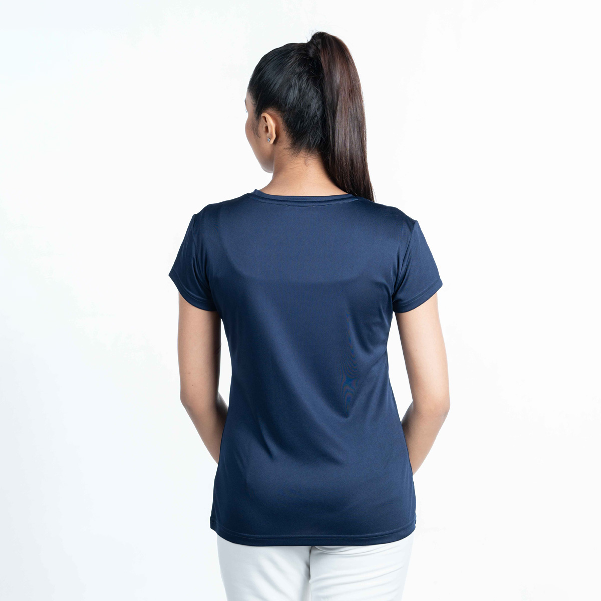 Picture of TORR Navy Women's Activewear Top