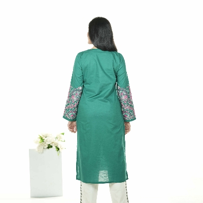 Picture of TORR GREEN Ethnic Wear (01 Piece Kurti)