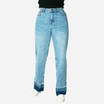 Picture of TORR Sky Blue Women's Denim Pant