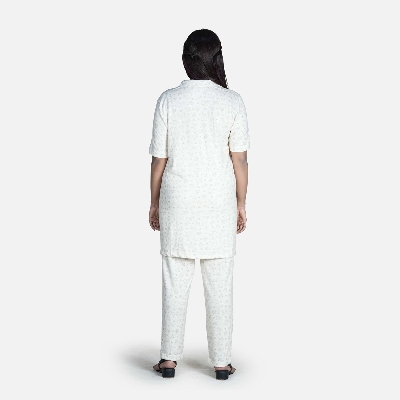 Picture of TORR Ecru Aop Women's Sleepwear