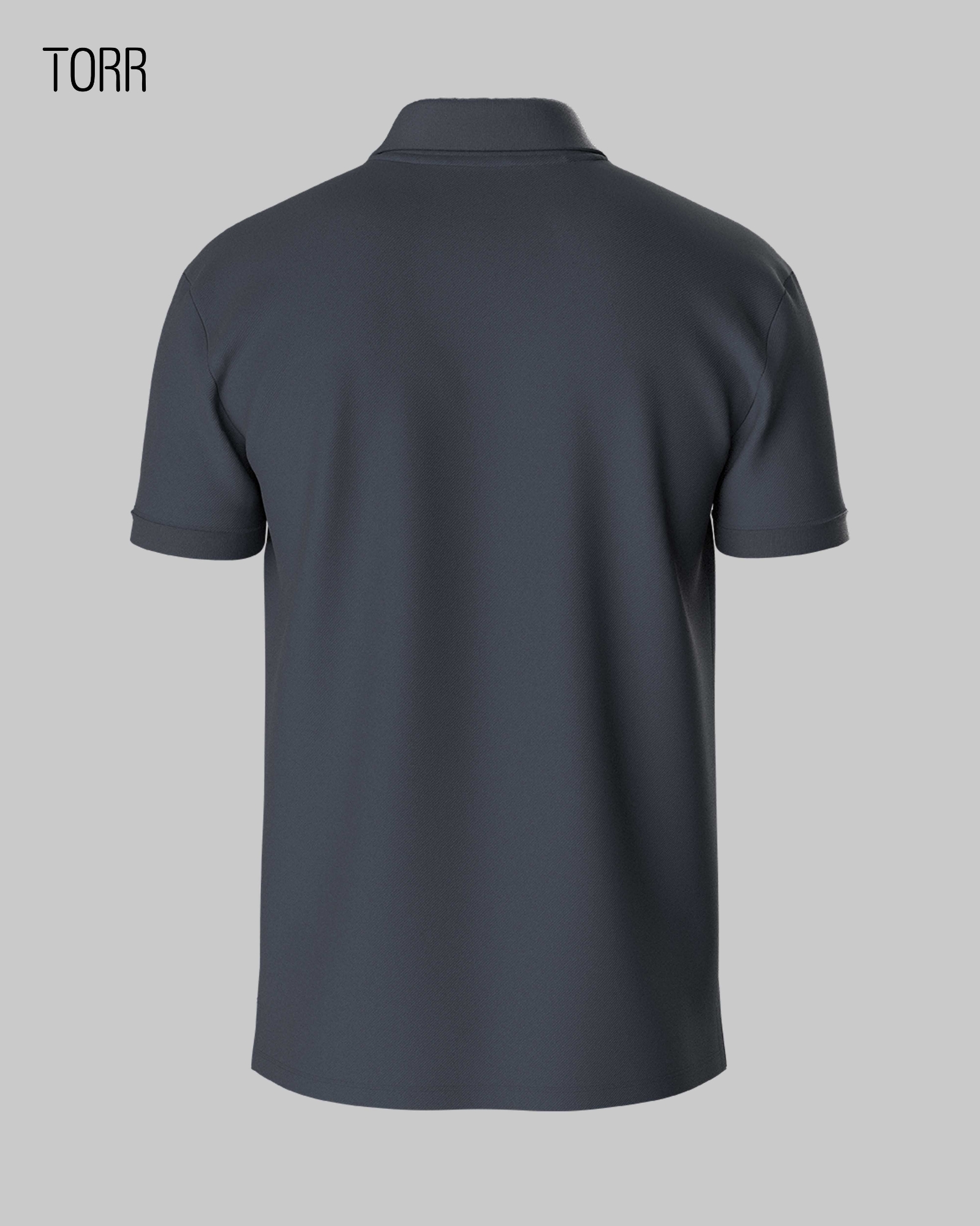 Picture of TORR Dark Grey Performance Polo