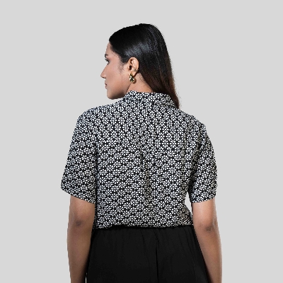 Picture of TORR BLACK AOP Women's Shirt