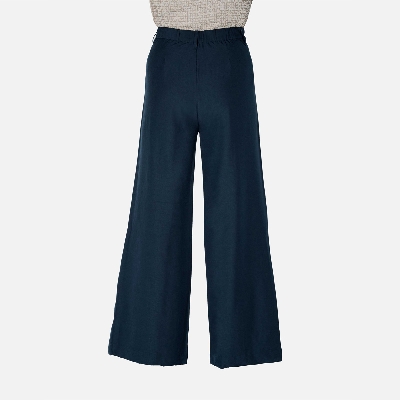 Picture of TORR Navy Women€™s Wide Leg Pant
