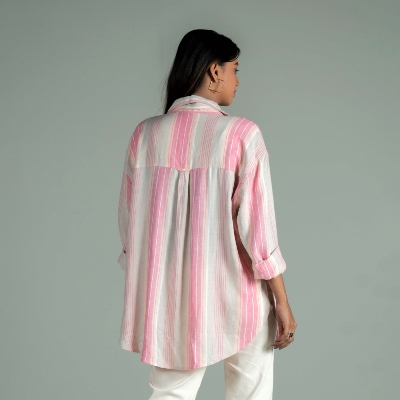 Picture of TORR Pink Stripe Women's Top