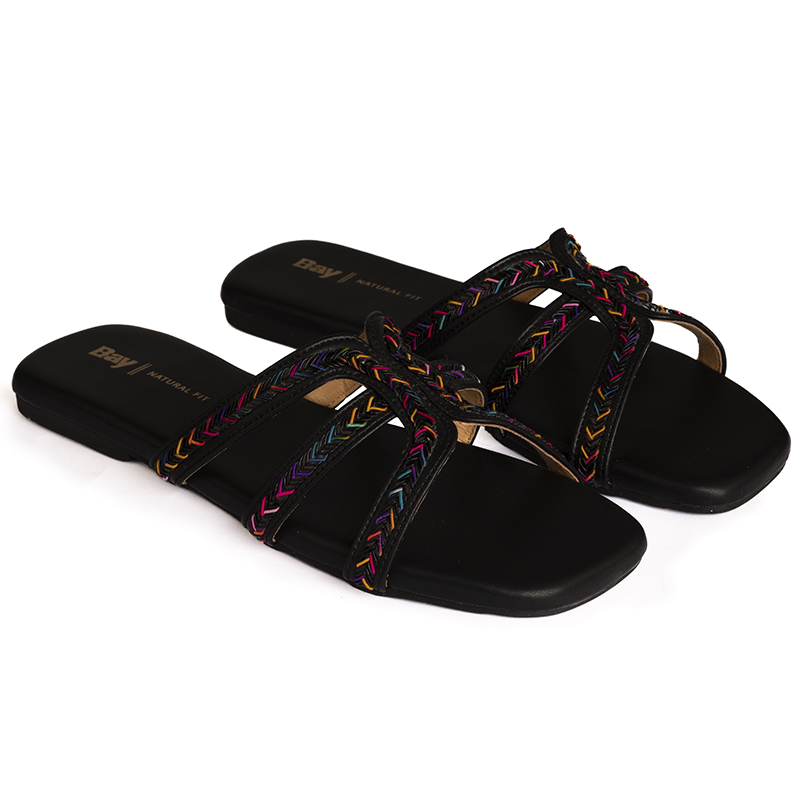 Picture of Ladies Open Flats - Slip On - Sandra