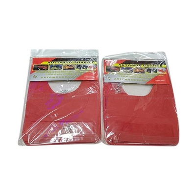 Picture of TOYOTA MUD FLAPS CAR WHEEL MAT PVC Mud guard Cover - Red