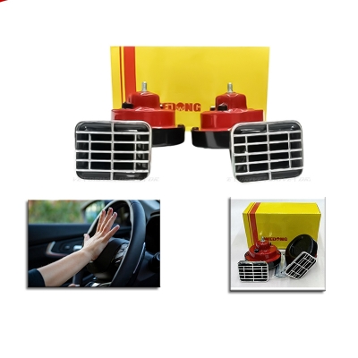 Picture of Electric Car Horn - Black CAR/BIKE WEDONG HORN