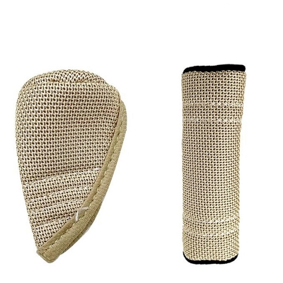 Picture of Cool Fabric Gear Knob Cover Combo - Beige