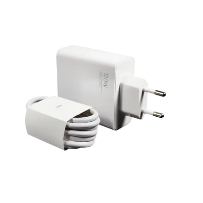 Picture of Xiaomi 120W Charger Fast Charger Quick Charging Power Adapter With Mi Type-C Cable For Xiaomi 10 11 Ultra Black Shark 4 Redmi Note 9 10 pro