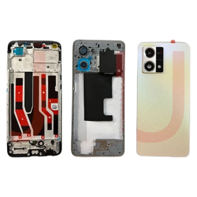 Picture of oppo reno 8 4g Full Body Housing / Middle Frame Chassis with Back Panel