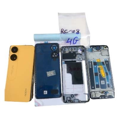 Picture of reno 8t 4g Full Body Housing / Middle Frame Chassis with Back Panel