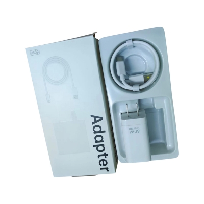 Picture of Oppo Premium Quality Supervooc 80W Fast Charger EU Adapter USB Type C Cable For OPPO Find X5 X3 Pro,Reno8 T 5G,Reno8 T 4G,OPPO A78,A58, F21 Pro