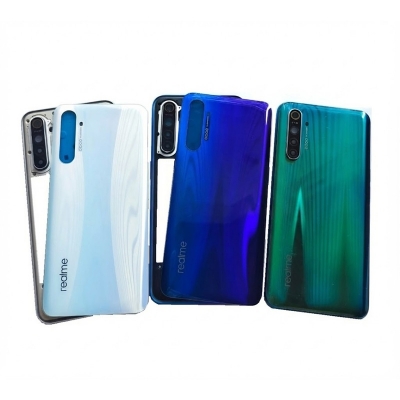 Picture of Back Casing Kesing Housing Backdoor + Tulang Bezel Realme XT Original