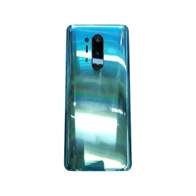 Picture of Original For OnePlus 8 Pro Battery Cover Door Back Housing Rear Case For OnePlus 8 Pro Battery Door Replacement Parts+Camera Lens