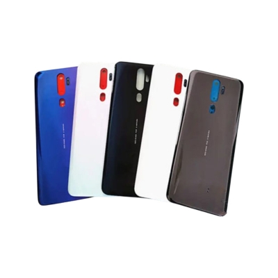 Picture of Oppo a9 এর জন্য ব্যাক প্যানেল কভার-সবুজ-কালো-সাদা-বেগুনি