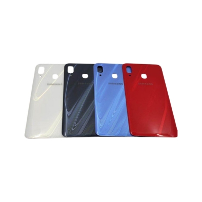 Picture of Samsung galaxy a30 এর জন্য ব্যাক প্যানেল কভার-লাল-কালো-সাদা-নীল