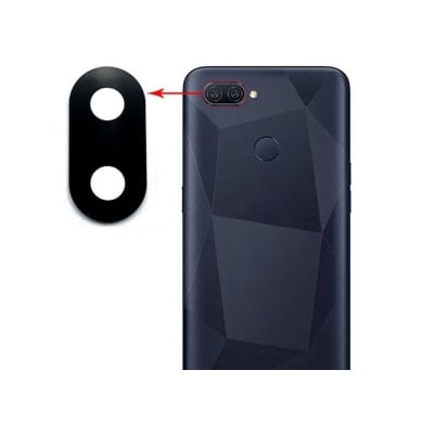 Picture of Oppo a12 কালো রঙের জন্য ক্যামেরা লেন্স গ্লাস